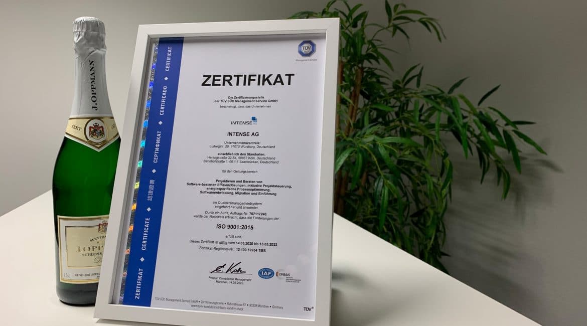 EN ISO 901:2015 Zertifikat